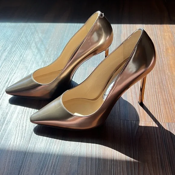 Jimmy Choo Romy Rose Gold Pumps NWOT - Picture 6 of 10